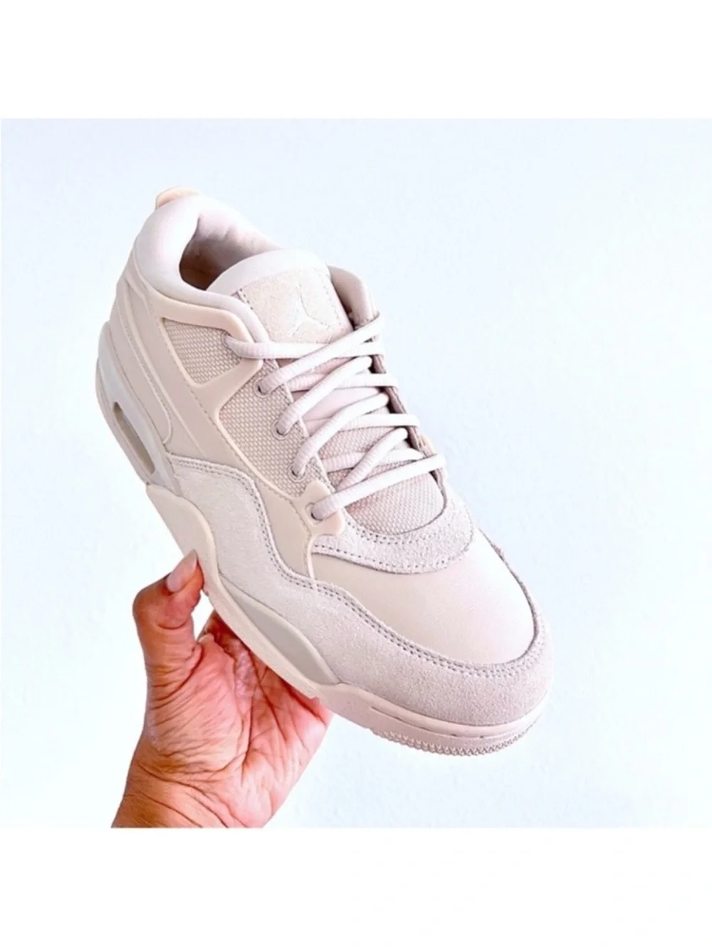 Nike Air Jordan 4 RM Legend Light Brown Cream Women’s Low Top Sneakers Size 9